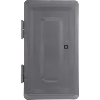 Kamintür für Kaminofen Schornstein Reinigung und Wartung Serie SE 160x320mm - Grau