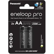 Bild eneloop pro HR06 Mignon (AA)-Akku NiMH 2500 mAh 1.2V 2St.