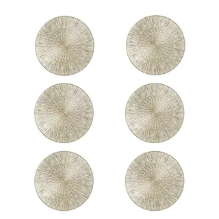 Zeller Present Platzset feierlichen Look, gold