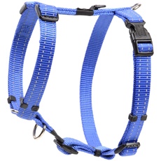 ROGZ SJ11-B Utility Hundegeschirr/Snake, M, blau