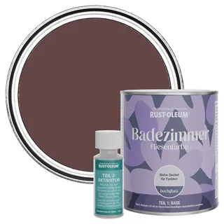 Rust-Oleum wasserfeste lila Fliesenfarbe für Badezimmer in Hochglanz Finish - Mulberrystraße 750ML