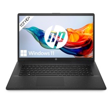 Bild Laptop | 17,3" HD+ Display | Intel Celeron N4120 | 8 GB DDR4 RAM | 256 GB SSD | Intel UHD-Grafik | Windows 11 | QWERTZ | Schwarz