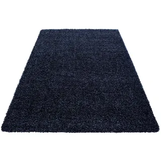 Life Shaggy 1500 Hochflorteppich 120 x 170 cm navy