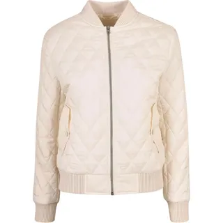 URBAN CLASSICS Ladies Diamond Quilt Nylon Steppjacke sand - S