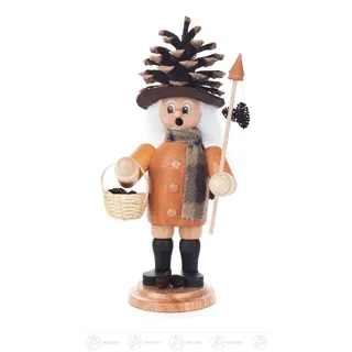 Räuchermann Wichtel Zapfenmännlein BxHxT 11cmx22 cmx8 cm NEU Erzgebirge Rauchman