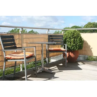 Floracord Balkonverkleidung 300 x 65 cm Beige Polyacryl