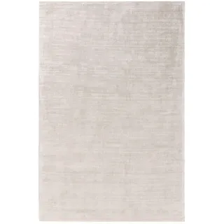 benuta Pure Viskoseteppich Nova Hellgrau 160x230 cm , Textil , Beton Optik , Rechteckig , 160x230 cm , für Fußbodenheizung geeignet , Teppiche und Böden, Teppiche
