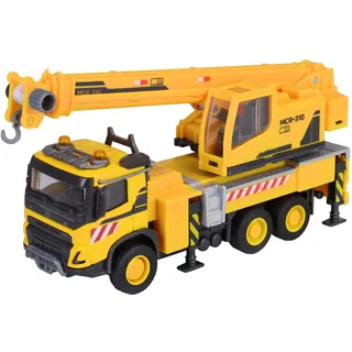 MAJORETTE "Volvo FMX Truck Crane", gelb,