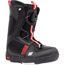 K2 Jungen Snowboarding Snowboard-Boots Mini Turbo — Black — 11F2033, EU: 36 (Mondo: 220 / cm: 22 / UK: 3 / US: 4)