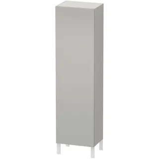 Duravit  L-Cube Hochschrank, eine Tür Anschlag rechts, 500x363x1760mm, LC1181R0707, Farbe: Betongrau Matt Dekor