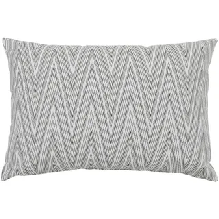 Outdoor-Kissen , Grün , Textil , Fischgrät , Füllung: Polyester, Hohlfaser , 40x60 cm , Oeko-Tex® Standard 100 , pflegeleicht, hochwertige Qualität, langlebig, für den Außenbereich geeignet , Gartenmöbel, Gartenpolster & Auflagen, Gartenkissen