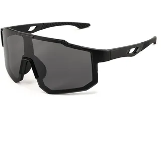 FEISEDY Sport Sonnenbrille Herren Damen Fahrradbrille Radbrille Verspiegelt Sportbrille für MTB Rennrad Radfahren Biking Laufen Enduro mit UV400 Schutz B2388