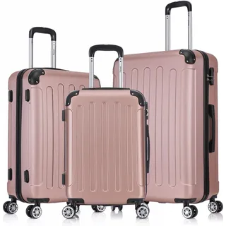 Flexot® F-2045 Kofferset Gr. M - L- XL Rose-Gold