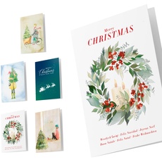 Unicef - Pack mit 10 Weihnachtskarten, December