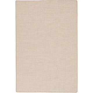 Snapstyle Oslo Karo Modern Outdoor-Teppich 160 x 240 cm Beige/Weiß