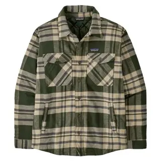 Patagonia M's LW Insulated Fjord Flannel Shirt - Warmes Hemd mit Kunstfaserisolation - Ashore Old Growth Green - XXL