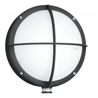 Steinel Außenleuchte Kunststoff, Metall 27,0 cm mit Bewegungsmelder grau