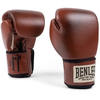 BENLEE Rocky Marciano BENLEE Boxhandschuhe aus Leder Premium Training Brown/Black/Beige 12 oz