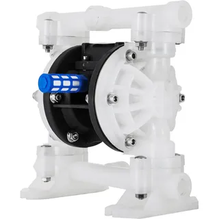 VEVOR Druckluft-Doppelmembranpumpe 26,5 L/min mit 1.27cm Einlass und Auslass