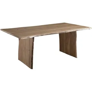 MASSIVMOEBEL24.DE Baumtisch Akazie 160x100x76 natur lackiert PURE ACACIA #113