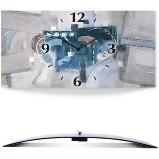 ARTland Abstrakte blaue Kreise 50,0 cm Quarz blau