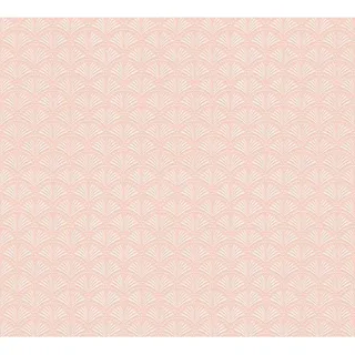 Vliestapete Trendwall 2 Art Deco Glitzertapete Rosa Weiß Silber FSC®