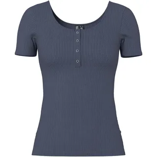 Pieces Pckitte Ss Top Noos Bc Blau L