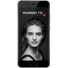 Huawei P10 Smartphone (12,95 cm (5,1 Zoll) Touch-Display, 32 GB Interner Speicher, Android 7.0, EMUI 5.1) Graphite Black