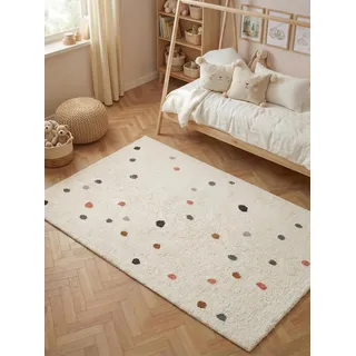 HANSE HOME Pippo Kinderteppich 140 x 200 cm Creme/Mehrfarbig