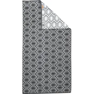 done.® Duschtuch »Daily Shapes Ethno« Jacquardgewebe, modernes Muster, grau