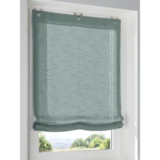 Raffrollo HEINE HOME Gr. 2, grün (salbei), B:60cm H:130cm, Raffrollos, Raffrollo