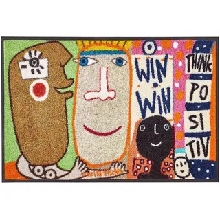 Wash+Dry Think Positiv 60 x 180 cm Mehrfarbig