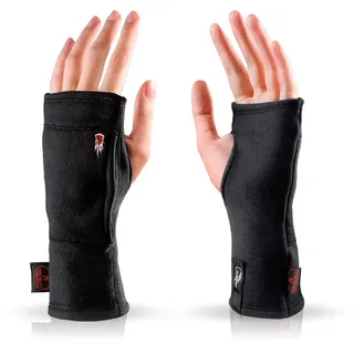 THE HEAT COMPANY - Merino Tube - Fingerlose Merino Handschuhe - Premium Qualität - Pulswärmer für Damen & Herren - Handschuhe ohne Fingerkuppen: Halbfinger Handschuhe - Handstulpen