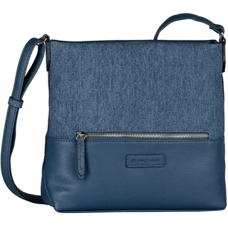 Tom Tailor Gia Damen Umhängetasche Crossbody Bag Mittelgroß Blau