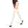 Overknees Damen 1 Paar Off-White 39-40