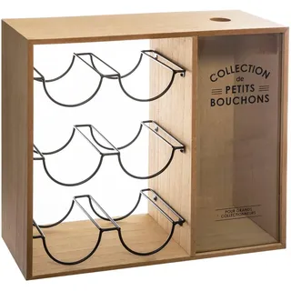 ATMOSPHERA CREATEUR D'INTERIEUR Flaschenhalter Loft 39 x 7 x 35 cm Beige