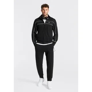 Jogginganzug CHAMPION "Terry Full Zip Sweatshirt", Herren, Gr. L, nbk, nbk, nbk, egt, Obermaterial: 55% Baumwolle, 45% Polyester, Sportanzüge Jogginganzug, für Training und Freizeit, aus Baumwolle und Polyester