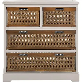 Safavieh EUH6504 Ablageschrank, Holz, Grau, 73 x 35 x 76.96 cm