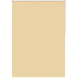 vidaXL Verdunkelungsrollo 144,4/230 cm Stoffbreite 140 cm aus Polyester Beige , Textil , Rechteckig , 140x230 cm , Heimtextilien, Vorhänge, Rollos, Rollos blickdicht