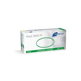Meditrade Vinyl 2000 puderfrei Unters Handsch unsteril Gr L
