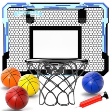 EPPO Basketballkorb Indoor für Kinder 16,5" x 12,5" - Mini-Basketballkorb Perfekt für einen Basketballliebhaber als Geschenk