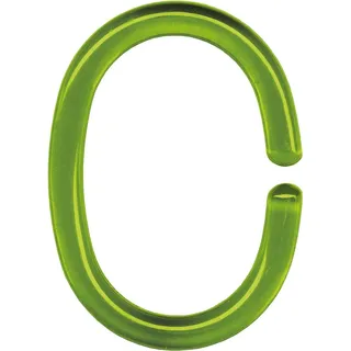 Kleine Wolke Duschvorhang-Ringe Tanne Set 12-teilig - Grün