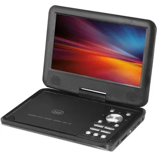 Trevi PDX 1409 S2 Tragbarer DVD-Player Mit 9 Zoll LCD Bildschirm Und Gamepad