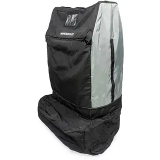 Wonderfold Kinderwagen-Transporttasche , Schwarz , Textil , 64.77x82.55x38.10 cm , Baby on Tour, Kinderwagen, Kinderwagenzubehör, Sonstiges Kinderwagenzubehör