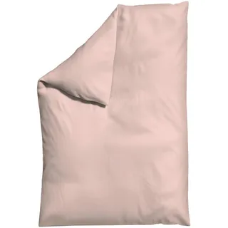 Schlafgut Bettdeckenbezug , Hellrosa , Textil , Uni , 135-140x200 cm , Textiles Vertrauen - Oeko-Tex®, AZO-frei, Bsci, Oeko-Tex® Standard 100, Oeko-Tex® Made IN Green , pflegeleicht, atmungsaktiv, bügelleicht, schadstoffgeprüft, weiche und anschmiegsame Oberfläche, bio , Heimtextilien, Bettwäsche & Leintücher, Bettwäsche, Jersey-Bettwäsche
