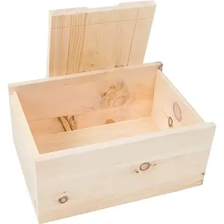 Tiroler Zirbenkissen Zirbenbrotbox 35cm x 25cm x 16cm - aus hochwertigem Zirbenholz - handgefertigt in Österreich