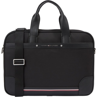 Tommy Hilfiger Herren Laptoptasche 14 Zoll, Schwarz (Black), Onesize