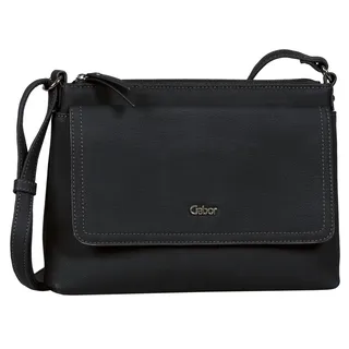 Gabor Avaly Damen Umhängetasche Crossbody Bag Mittelgroß Schwarz
