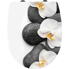 Bild WC-Sitz "Orchidee" - Ansprechendes Design - Pflegeleichter Thermoplast