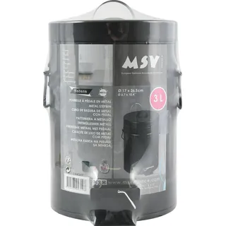 MSV Habana Treteimer 3 l Schwarz